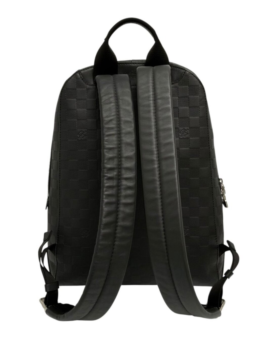 LOUIS VUITTON 2020 Black Damier Coated Canvas Infini Campus Backpack SHW - Picture 4 of 14